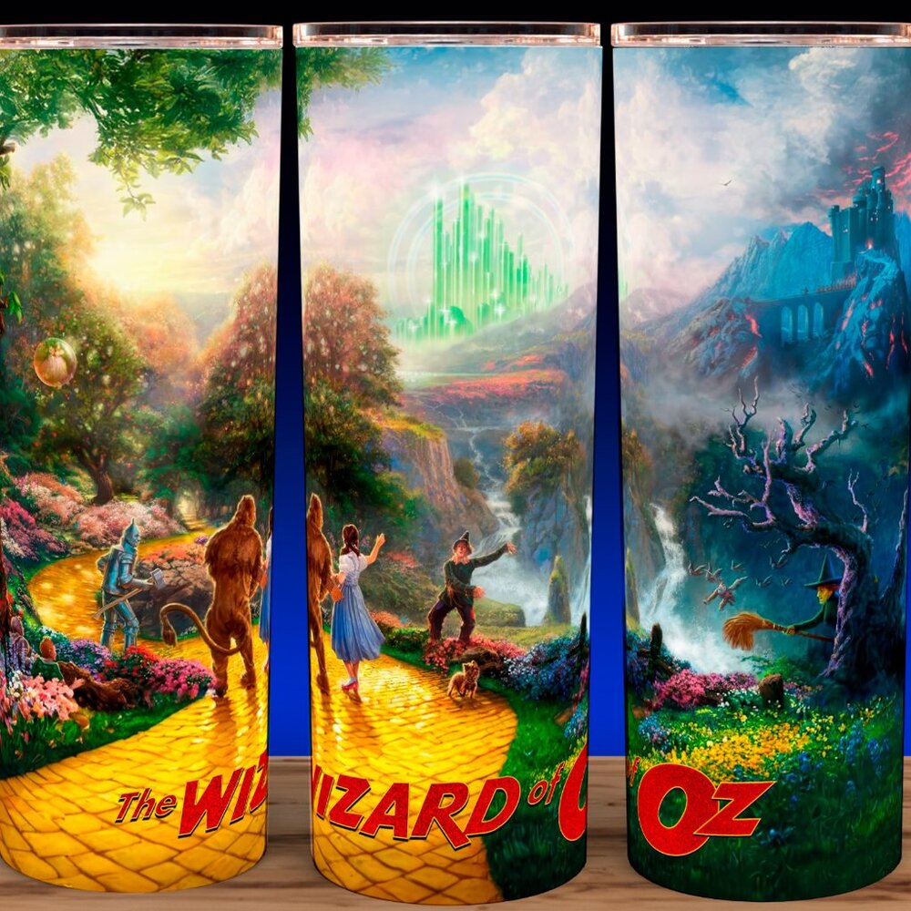 The Wizard of Oz - Dorothy - Toto - Lion - Scarecrow - Tin Man Cup Mug Tumbler